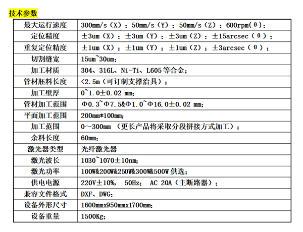 内窥镜蛇骨激光加工中心（四轴）YC-ESM16