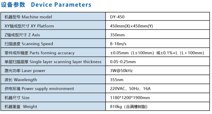 激光塑料3d打印 DY-450